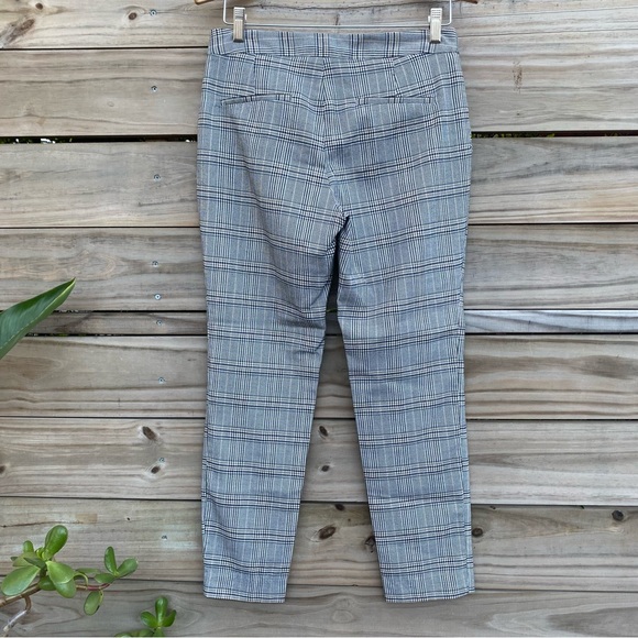Zara Plaid Trouser Pants Size 4 - Picture 6 of 9